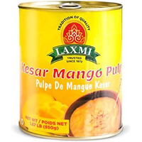 Laxmi Kesar Mango Pulp - 850 Gm (1.87 Lb)