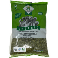 24 Mantra Organic Green Mung Beans - 4 Lb (1.82 Kg)