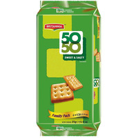 Britannia 50 50 Sweet N Salty Crackers Family Pack - 372 Gm (13.12 Oz)