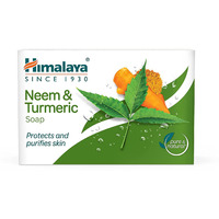 Himalaya Neem & Turmeric Soap - 125 Gm (4.4 Oz)