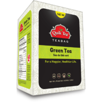 Quik Tea Green Tea 60 Tea Bags - 60 Bags [50% Off]