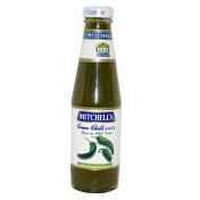 Mitchells Green Chilli Sauce - 300 Gm