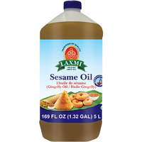 Laxmi Sesame Gingelly Oil - 5 L (169 Fl Oz)