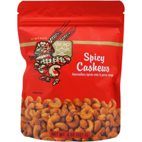 Deep Spicy Cashews Black Pepper - 8 Oz (226 Gm)