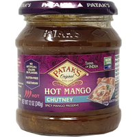 Patak's Hot Mango Chutney Hot - 12 Oz (340 Gm)