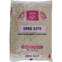 Deep Urad Gota Matpe Beans Whole Without Skin - 4 Lb (1.8 Kg) [50% Off]