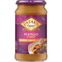 Patak's Mango Curry Simmer Sauce Mild - 15 Oz (425 Gm) [FS]