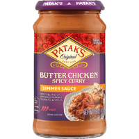 Patak's Spicy Butter Chicken Curry Sauce Hot - 15 Oz (425 Gm) [FS]