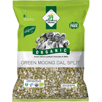 24 Mantra Organic Green Moong Dal Split - 2 Lb (907 Gm)