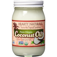 Hearty Naturals Pure Virgin Coconut Oil - 14 Fl Oz (414 Ml)