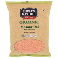 Indias Nature Organic Masoor Dal - 4 Lb (1.81 Kg)