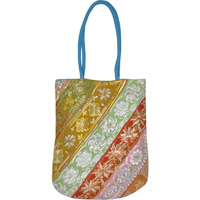 Handmade Women Shoulder Bag Cotton Purse Designer Sling Shopping Tote Bag 11X13 Inch