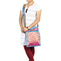 Vintage Women Tassel Silk Shoulder Messenger Sling Bags Handbag Exclusive