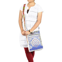 Ladies Fashion Shoulder Bags Mandala Brocade Cross Body Sling Bag Exclusive