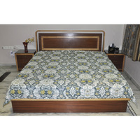 Floral Printed Bed Sheet Cotton Indian Cotton Bedspreads Tapestry