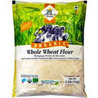 24 Mantra Organic Whole Wheat Flour - 2.2 Lb (907 Gm)