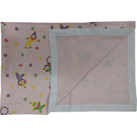 Love Baby Soft Bed Sheet Plastic - 713 D Pink