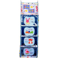 Love Baby Aminal and Transport Kids Cupboard 4 Step - DKBC18 Blue