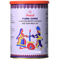 Amul Ghee (Pure Cow Ghee) Export Pack (FDA Approved)- 500 gm