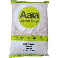 Aara Whole Wheat Atta - 20LB (5x4LB)
