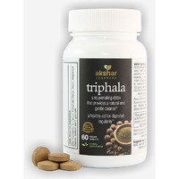 Akshar Ayurveda Triphala Vegan Supplements (60 ct)