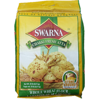 Swarna Chakki Whole Wheat Aata - 20 LB