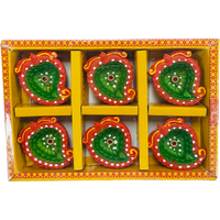 Decorative Diyas-pack of 6 (C145)