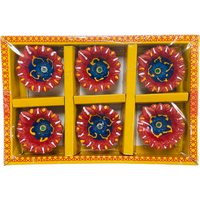 Decorative Diyas-pack of 6 (C143)
