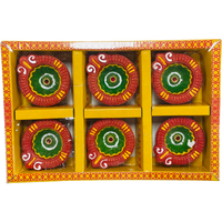 Decorative Diyas-pack of 6 (C140)
