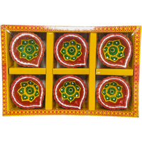 Decorative Diyas-pack of 6 (C141)