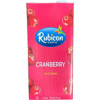 Rubicon Cranberry Juice Drink - 1 ltr