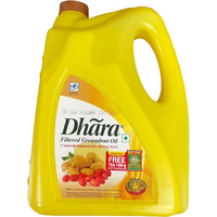 Dhara Filtered Groundnut Oil - 5ltr