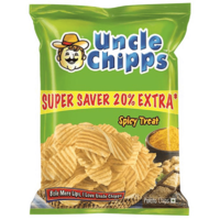 Wholesale Uncle Chips Spicy Treat - 55gm (56 Packs)