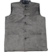 Men's Cotton Blend Jacket Festive Nehru Jacket Waistcoat