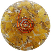 Winmaarc Crystal Symbol Disc Reiki Healing Orgone Spiritual Healing