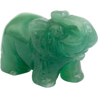 Winmaarc Healing Crystal Guardian Green Aventurine Elephant Pocket Stone Figurines Carved Gemstone 2