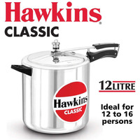 Hawkins 12 Liter Aluminum Pressure Cooker