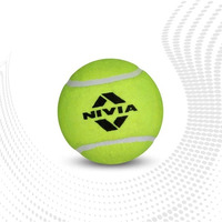 Nivia Heavy Hard Tennis Ball Cricket 6 Pack Yellow Cricket Balls