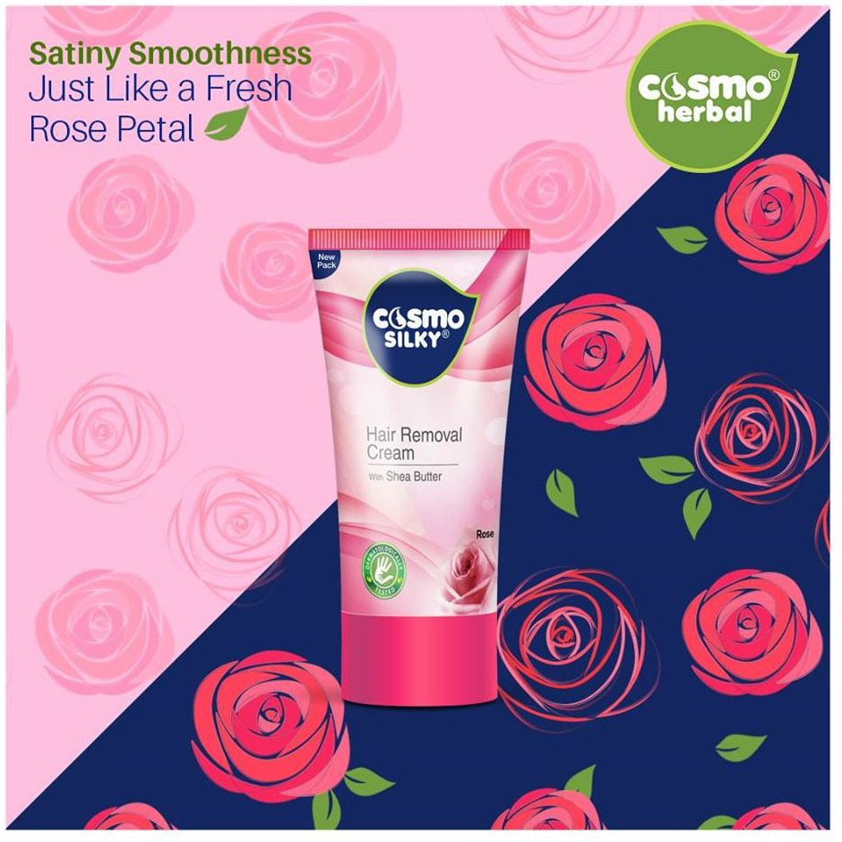 buy-online-cosmo-silky-hair-remover-cream-rose-cream-w-shea-butter