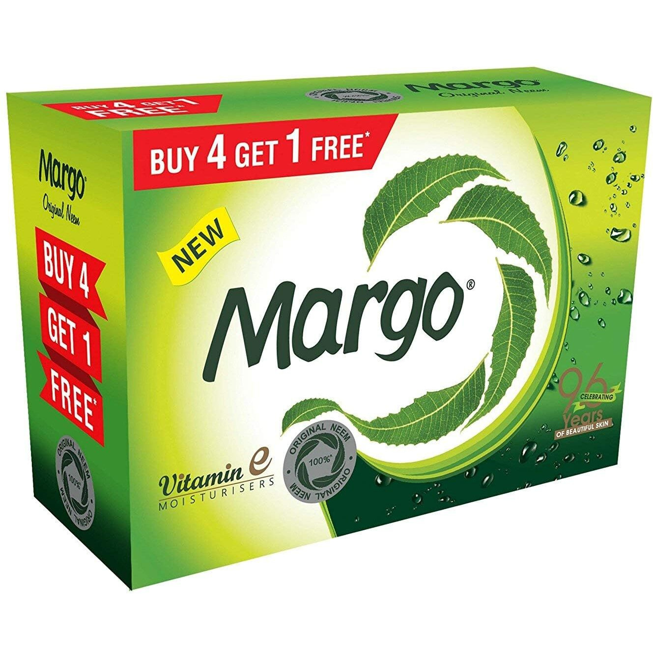 Margo Soap - 100 g (Buy 4 Get 1 Free)