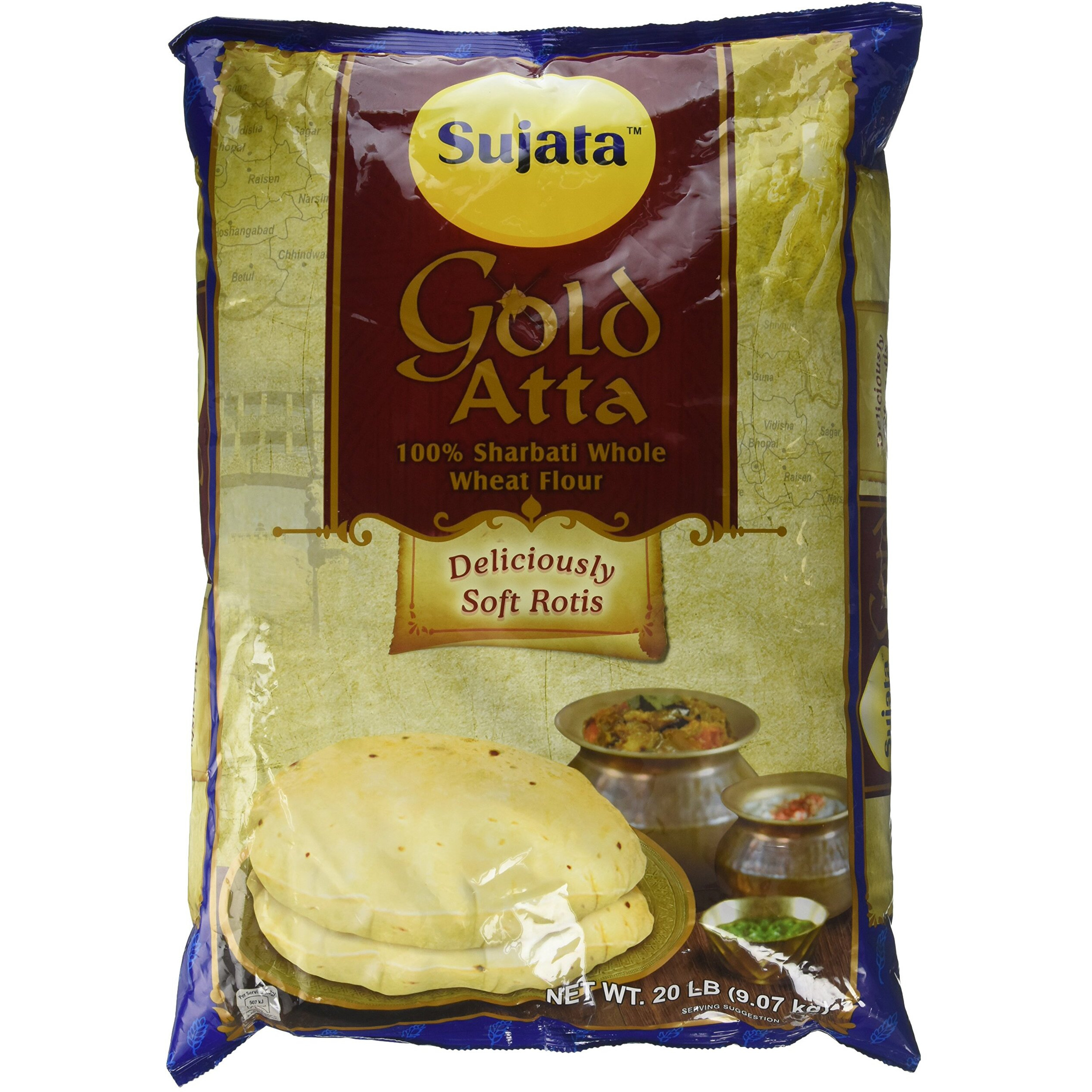 Sujata Gold Atta 20 lbs