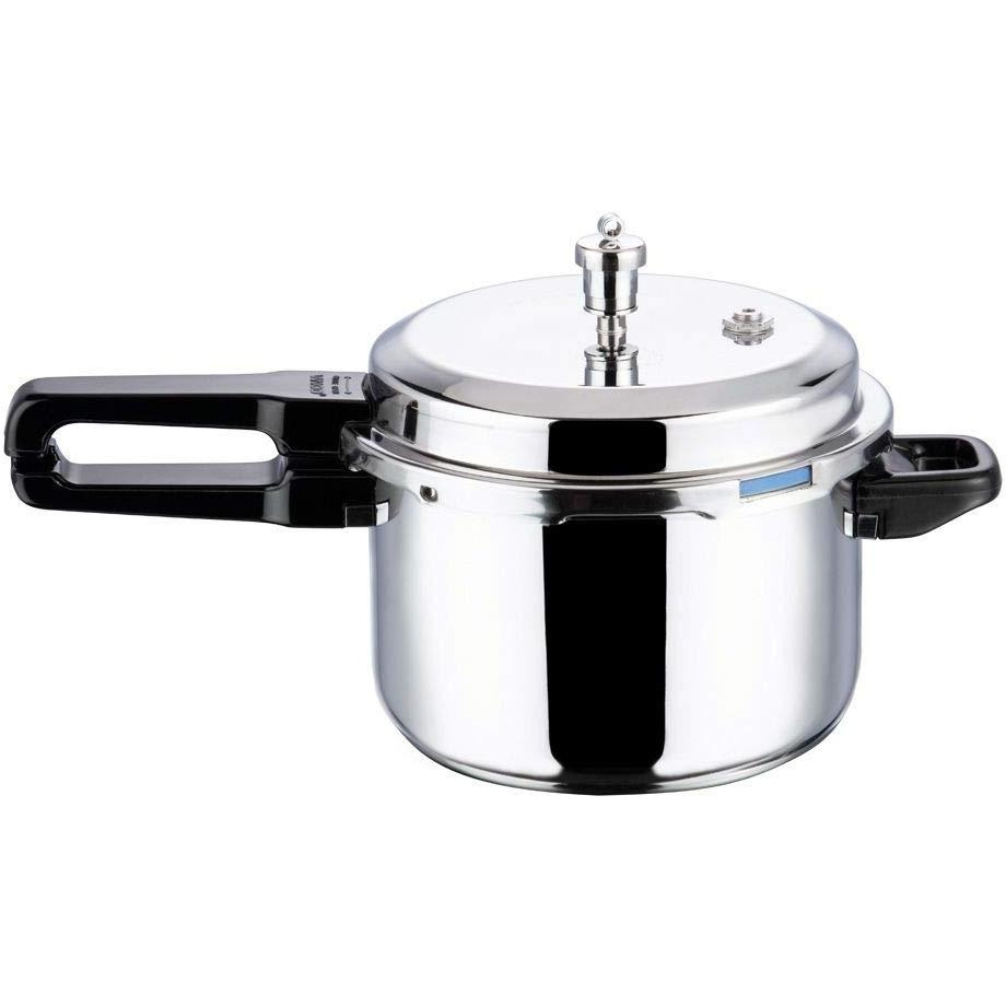 Vinod St. Steel Pressure Cooker 5 Litres