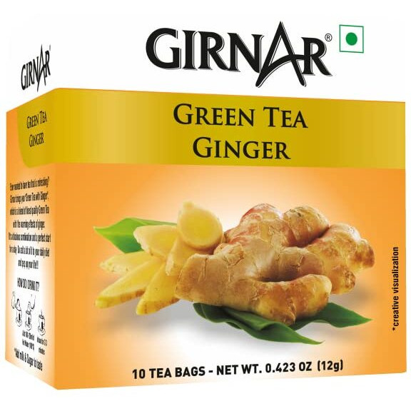 Girnar Green Tea Ginger (12G)