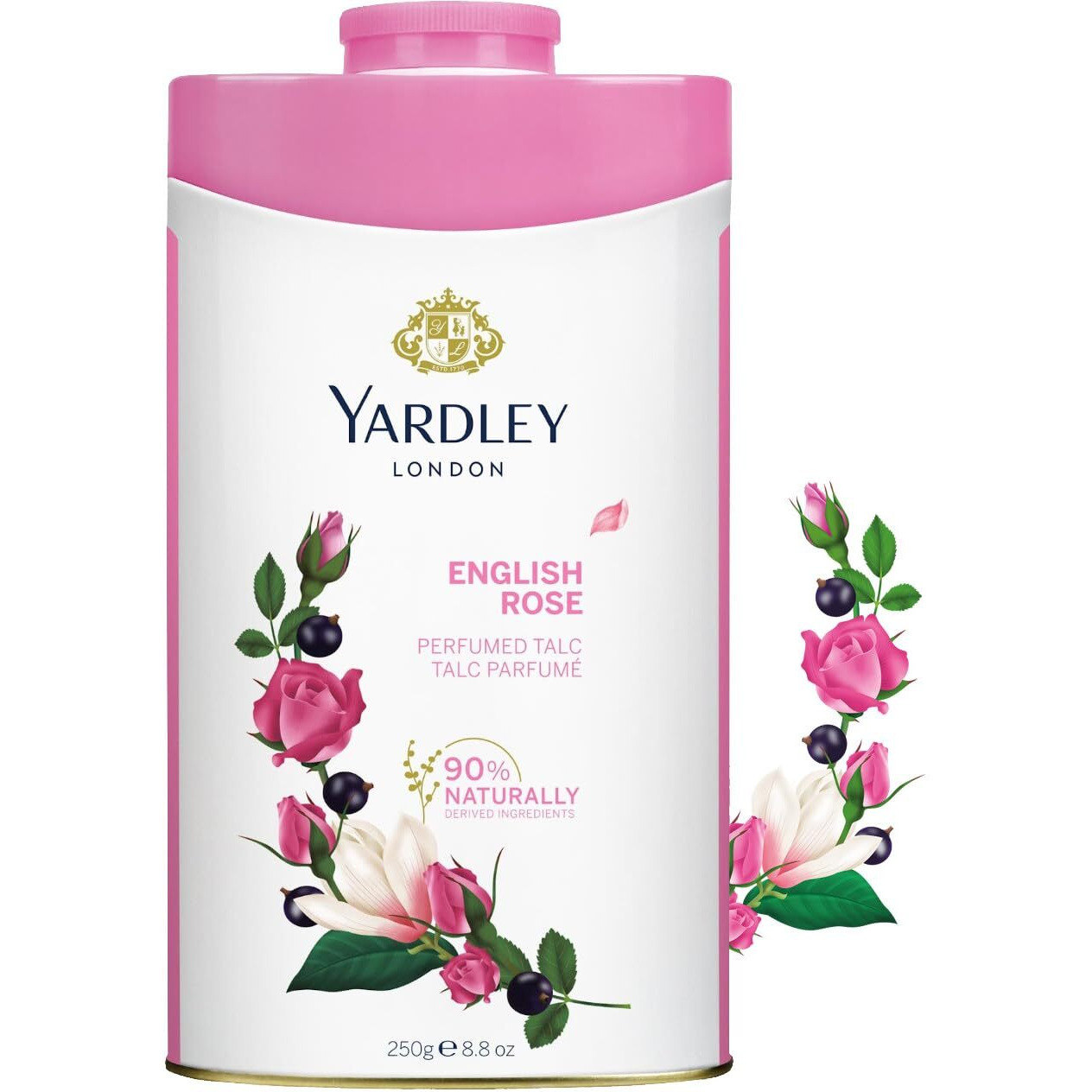 Yardley English Perfumed Talc, Rose