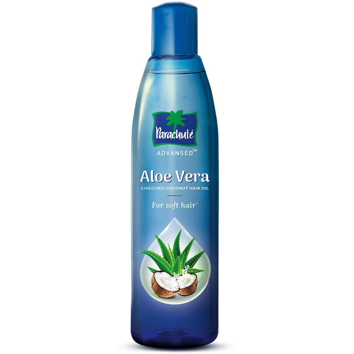 Parachute Advansed Aloe Vera Enriched Coconut Hair Oil - 8.5 fl.oz. (250ml) - Scalp Repair, Gives Stronger, Softer, Silkier Hair