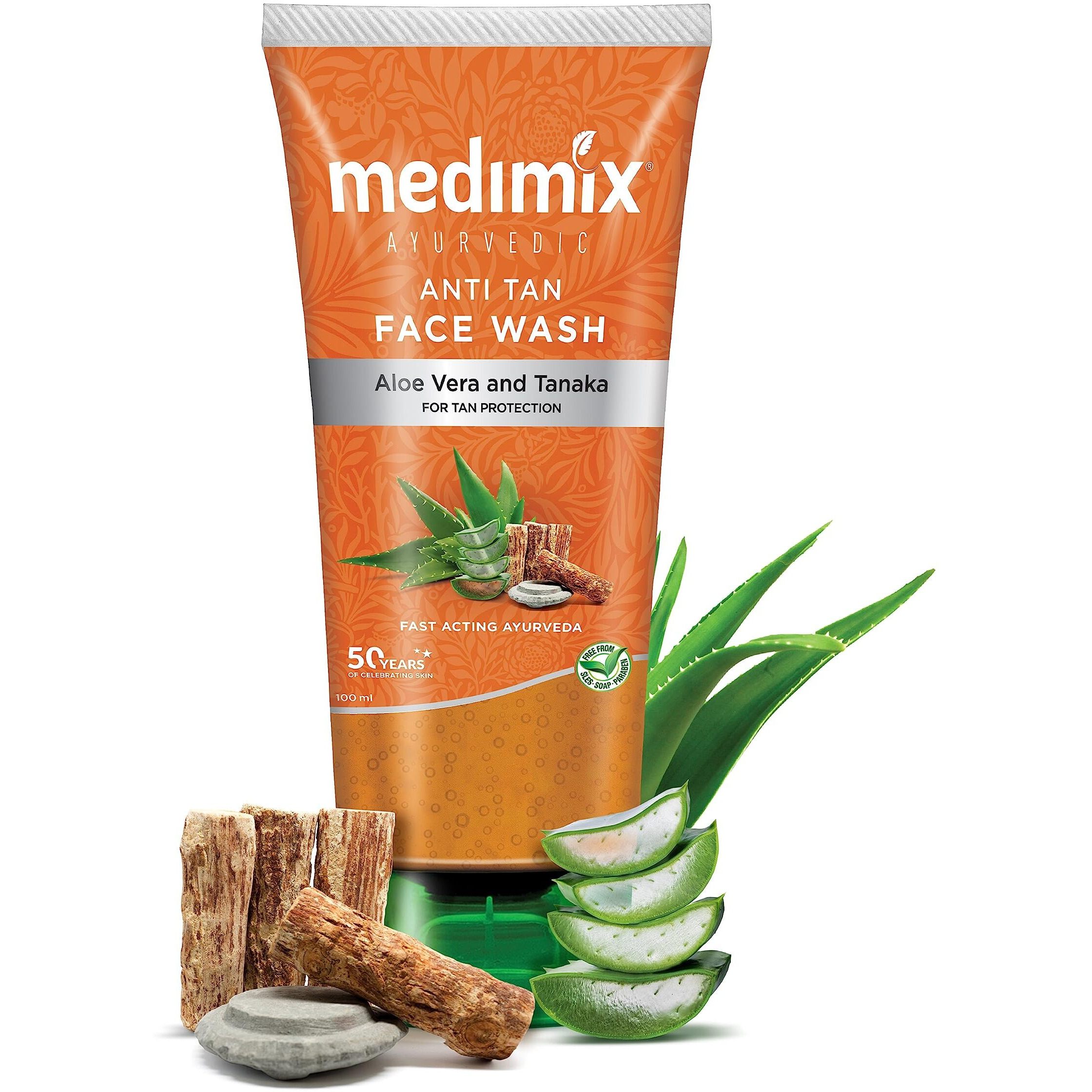 Medimix Ayurvedic Anti Tan Face Wash With Tanaka 150ml