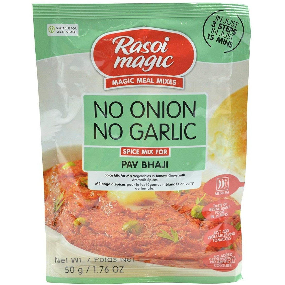 Rasoi Magic, Pav Bhaji Spice Mix- NONG 50gms