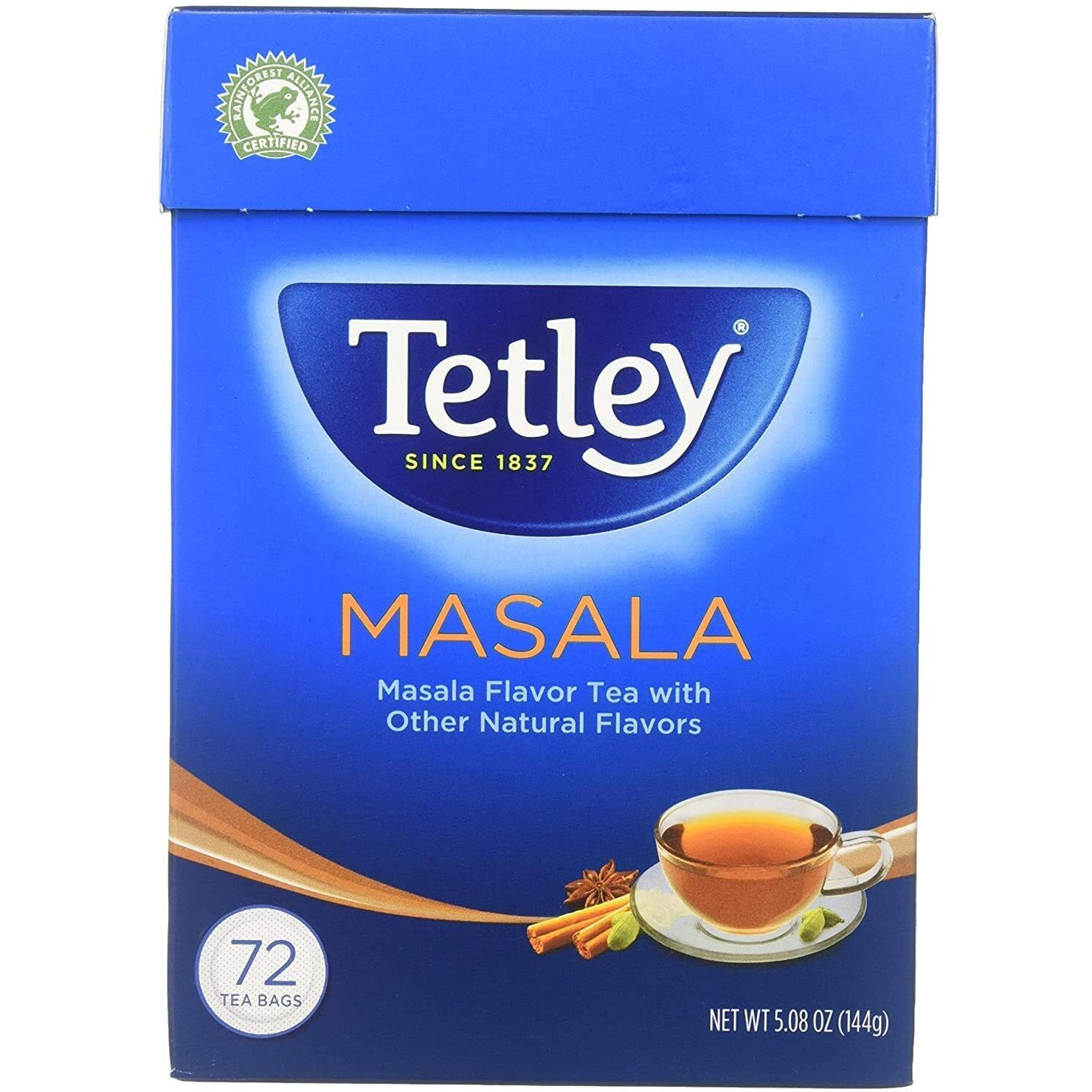 Tetley- Masala flavour tea 72 teabags