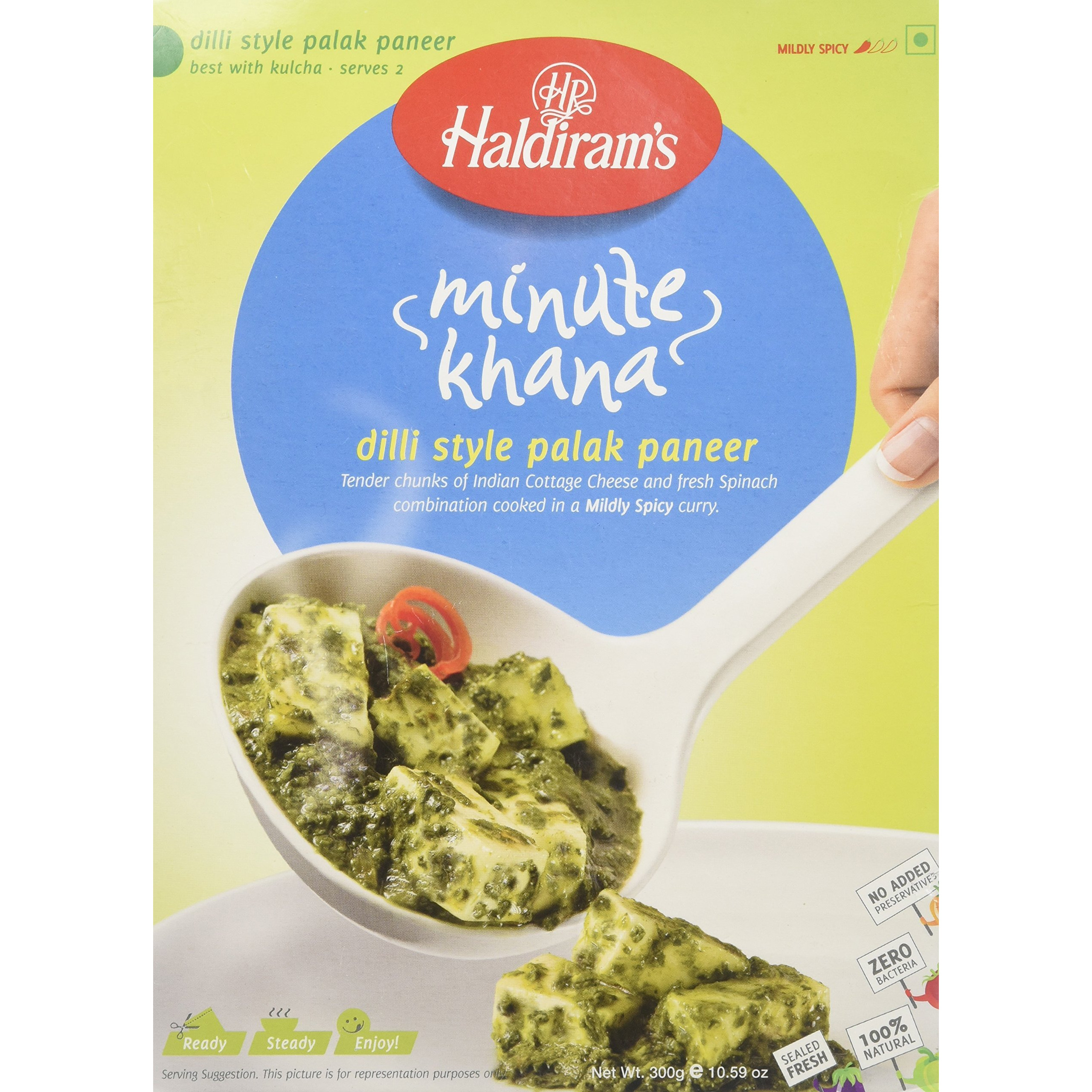 Haldiram's Minute Khana- Palak Paneer 300 gms