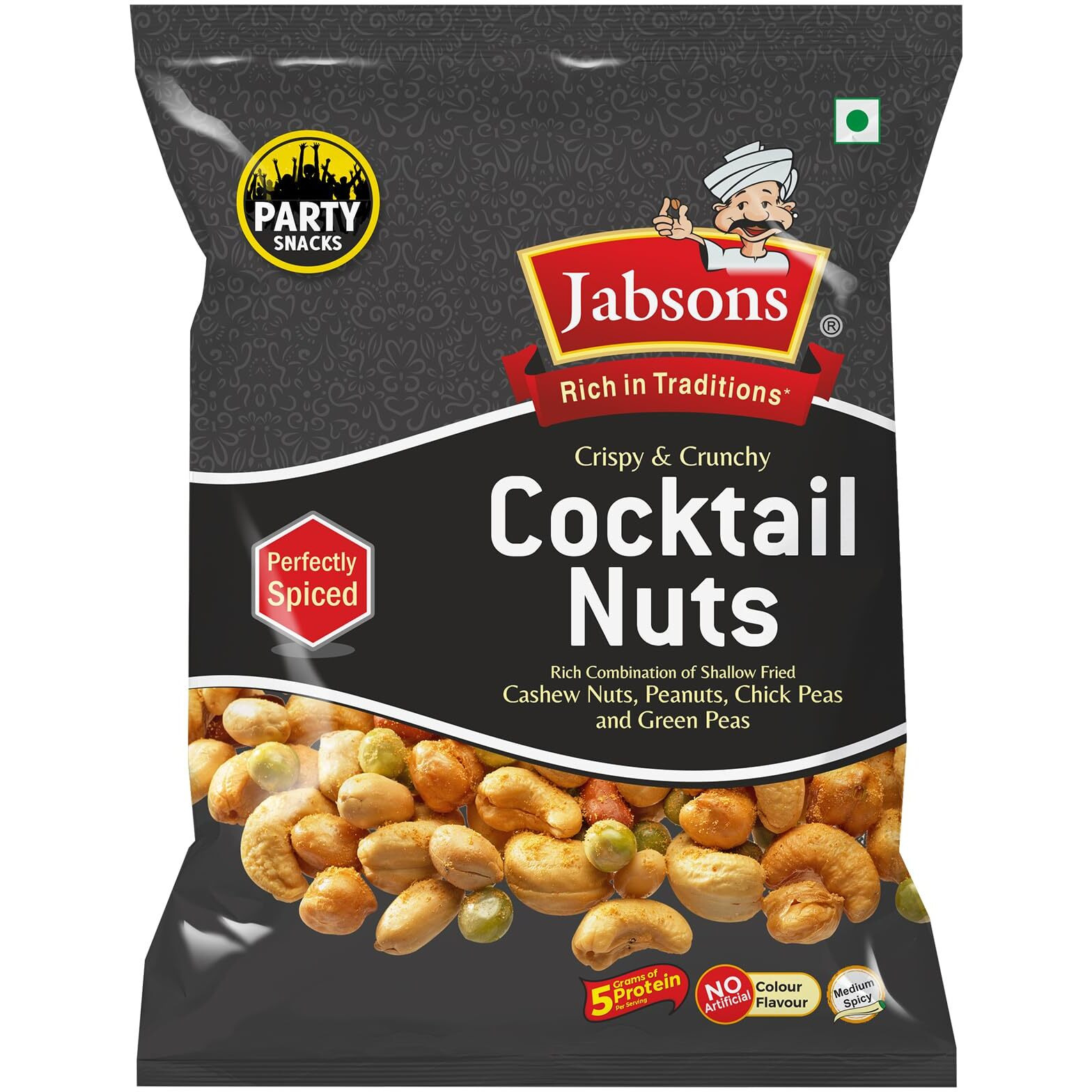 Jabsons Cocktail nuts 120 gms